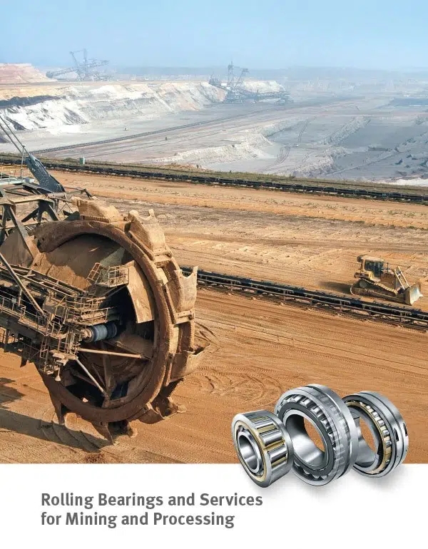 QJBY Bearing application of Mining & Construction